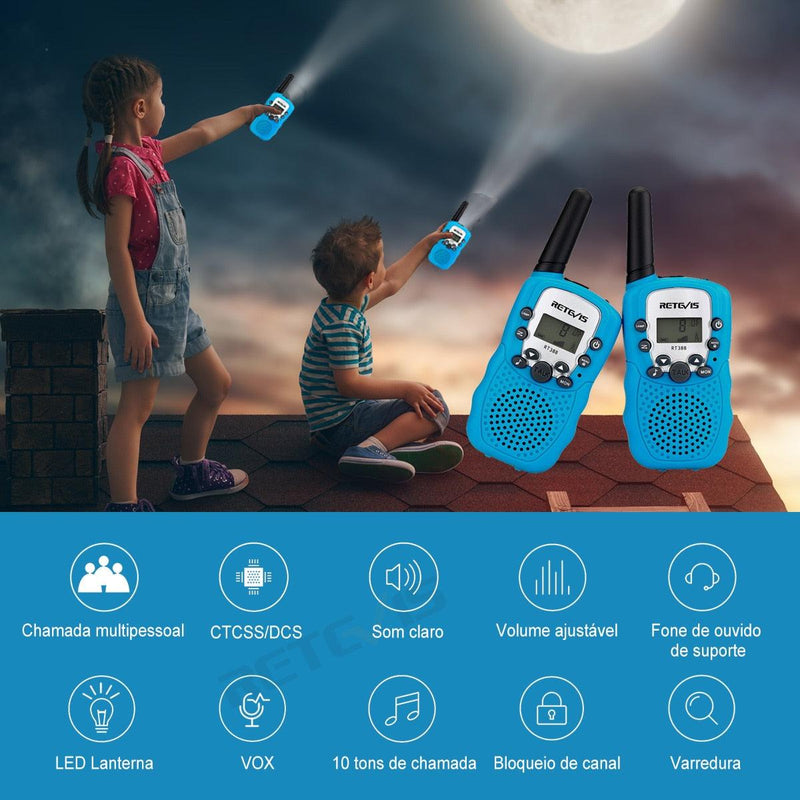 Walkie Talkie Portátil infantil - Loja Ximenes