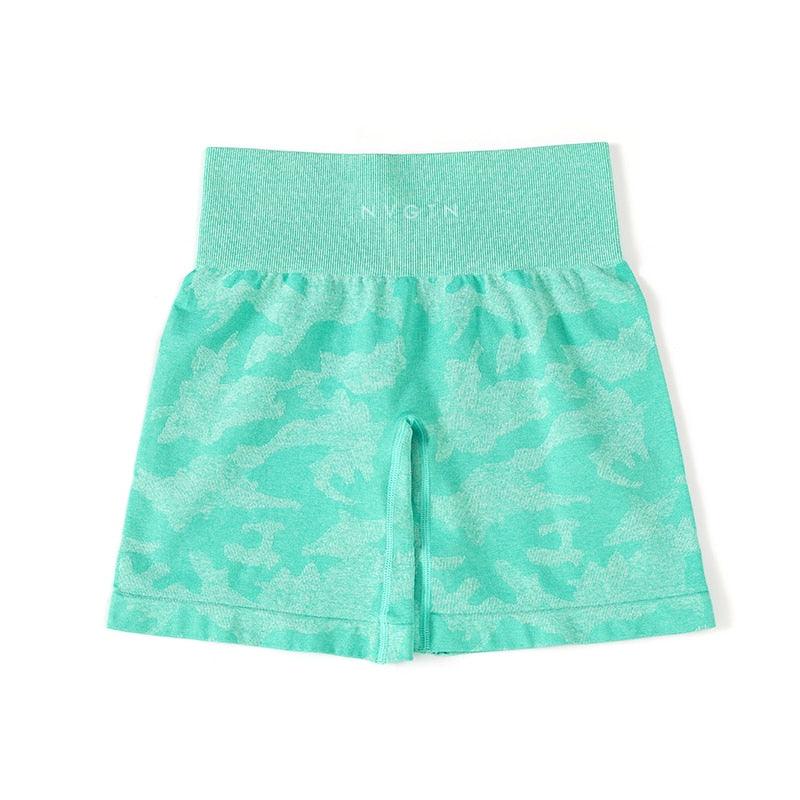 Shorts sem costura camuflado - Loja Ximenes